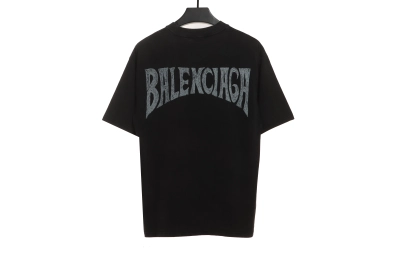Balenciaga Sunset Beach Tower T-Shirts Black 02