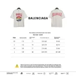  Balenciage Sunset Beach Tower T-Shirts White