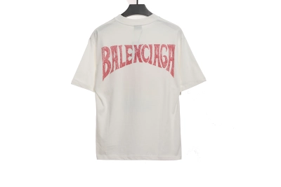Balenciaga Sunset Beach Tower T-Shirts White 02