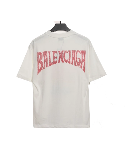 Balenciaga Sunset Beach Tower T-Shirts White 02