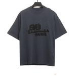 BalenciagaHAND DRAW Double B Graffiti T-Shirts 1