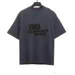 BalenciagaHAND DRAW Double B Graffiti T-Shirts 1