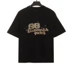 BalenciagaHAND DRAW Double B Graffiti T-Shirts 3