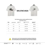  BalenciageHAND DRAW Double B Graffiti T-Shirts 4