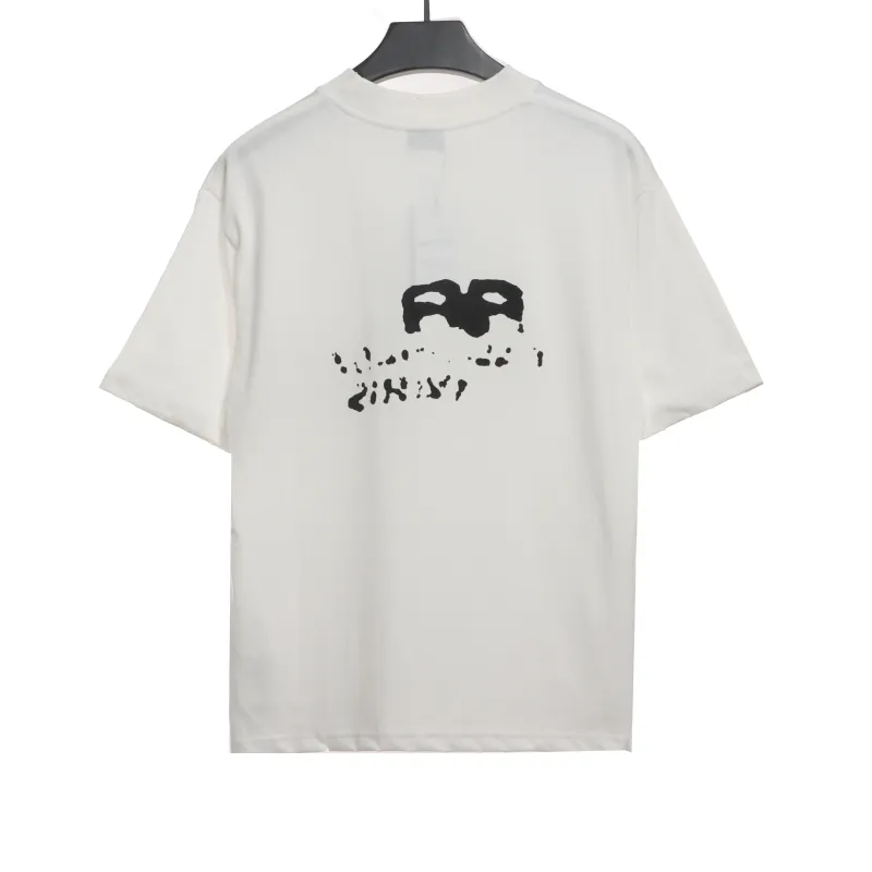  BalenciageHAND DRAW Double B Graffiti T-Shirts 4