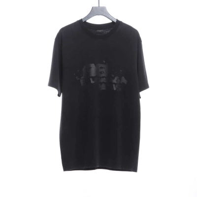 balenciagaHAND washed double B graffiti T-Shirts 01