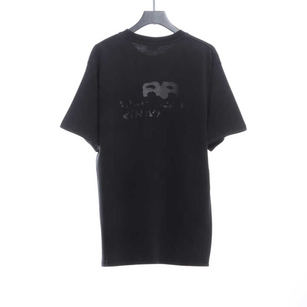  BalenciageHAND washed double B graffiti T-Shirts