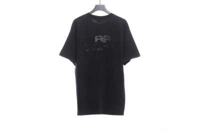 BalenciagaHAND washed double B graffiti T-Shirts 02