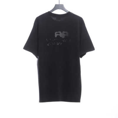  BalenciageHAND washed double B graffiti T-Shirts 02