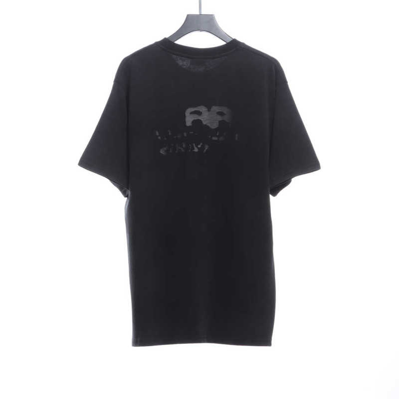  BalenciageHAND washed double B graffiti T-Shirts