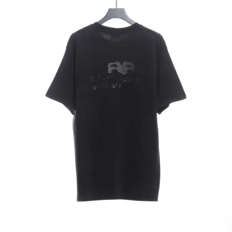  BalenciageHAND washed double B graffiti T-Shirts