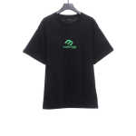  BalenciageM logo LOGO embroidered T-Shirts 1