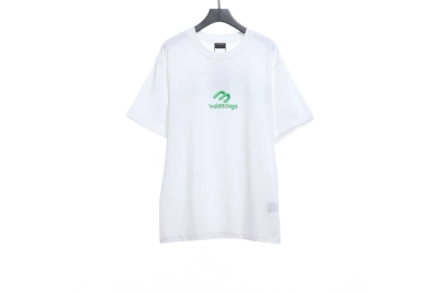 BalenciagaM logo LOGO embroidered T-Shirts 2 01