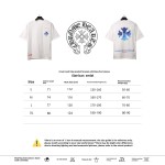  Chrome Hearts blue pocket Sanskrit print T-Shirts white