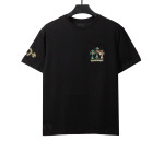  Chrome Hearts camouflage horseshoe print T-Shirts black
