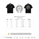  Chrome Hearts camouflage horseshoe print T-Shirts black