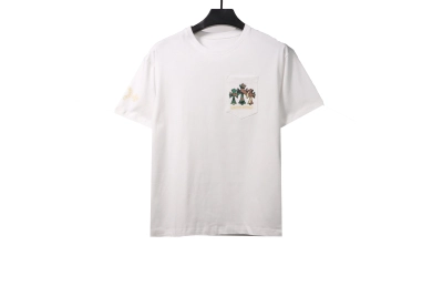 Chrome Hearts camouflage horseshoe print T-Shirts white 01