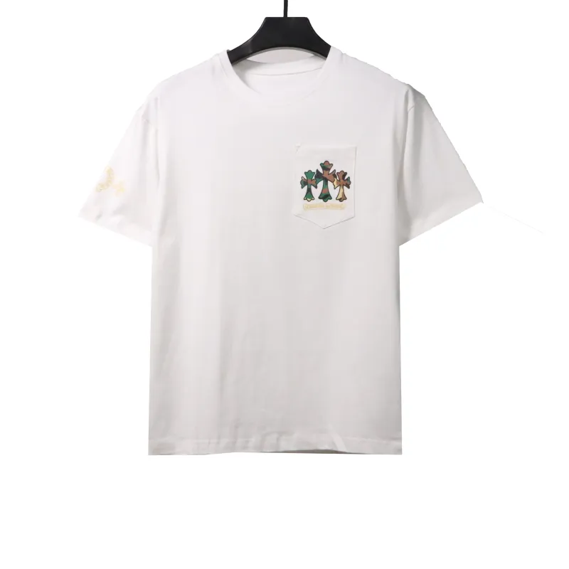  Chrome Hearts camouflage horseshoe print T-Shirts white