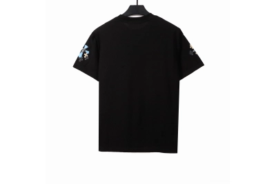 Chrome Hearts colorful silver cross T-Shirts 02