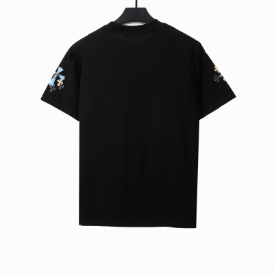  Chrome Hearts colorful silver cross T-Shirts 02