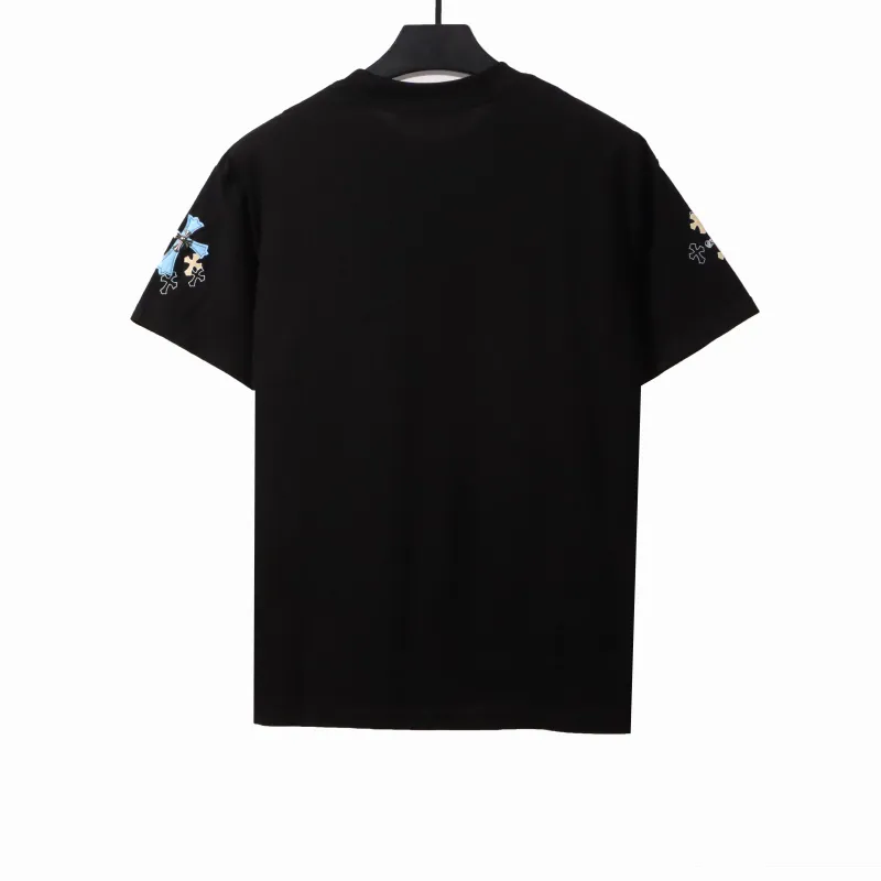  Chrome Hearts colorful silver cross T-Shirts