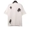 Chrome Hearts cross embroidery horseshoe patch T-Shirts