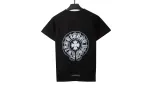 Chrome Hearts Fantasy Double Shadow Horseshoe T-Shirts Black