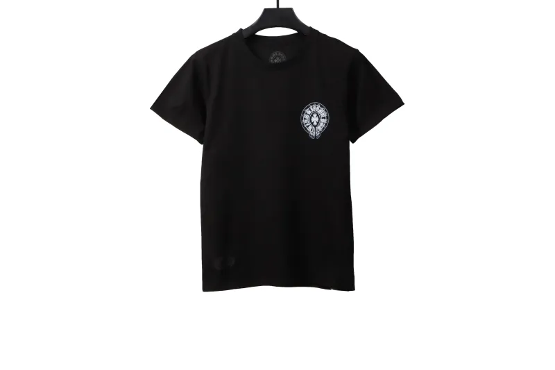 Chrome Hearts Fantasy Double Shadow Horseshoe T-Shirts Black