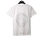  Chrome Hearts Fantasy Double Shadow Horseshoe T-Shirts White