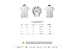 Chrome Hearts Fantasy Double Shadow Horseshoe T-Shirts White