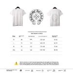  Chrome Hearts Fantasy Double Shadow Horseshoe T-Shirts White