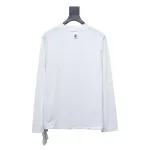  Chrome hearts hardware accessories long sleeve cross pendant T-shirt 1