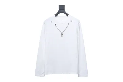 Chrome hearts hardware accessories long sleeve cross pendant 01