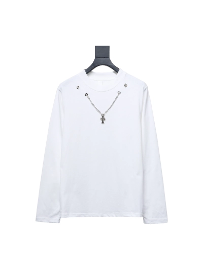 Chrome hearts hardware accessories long sleeve cross pendant 01