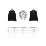  Chrome hearts hardware accessories long sleeve cross pendant T-shirt 2