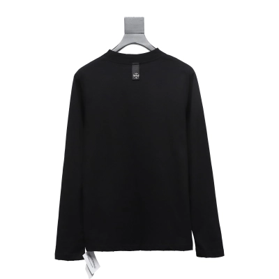 Chrome hearts hardware accessories long sleeve cross pendant T-shirt 2 02