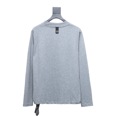 Chrome hearts hardware accessories long sleeve cross pendant T-shirt 3 02