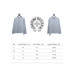  Chrome hearts hardware accessories long sleeve cross pendant T-shirt 3