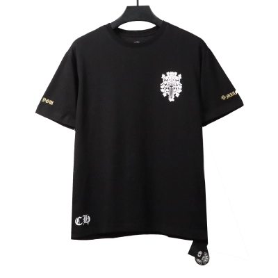  Chrome Hearts Holy Sword Print T-Shirts Black 01
