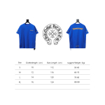  Chrome Hearts scroll banner dopamine color matching pocket T-shirt 1