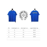  Chrome Hearts scroll banner dopamine color matching pocket T-shirt 1