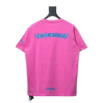  Chrome Hearts scroll banner dopamine color matching pocket T-shirt 2