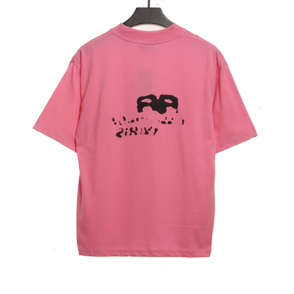  BalenciageHAND DRAW Double B Graffiti T-Shirts 2