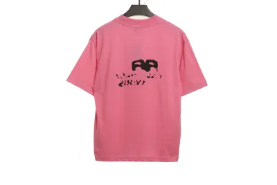 BalenciagaHAND DRAW Double B Graffiti T-Shirts 2 02