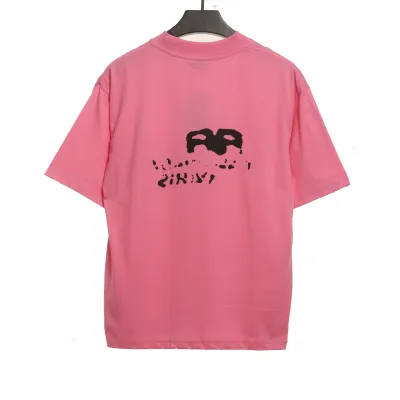 BalenciagaHAND DRAW Double B Graffiti T-Shirts 2 02