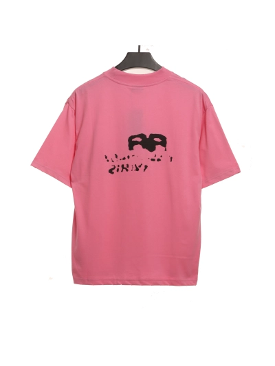 BalenciagaHAND DRAW Double B Graffiti T-Shirts 2 02