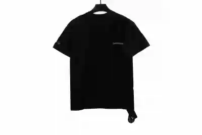 Chrome Hearts Back Holy Sword Overlap Print T-Shirts Black 01