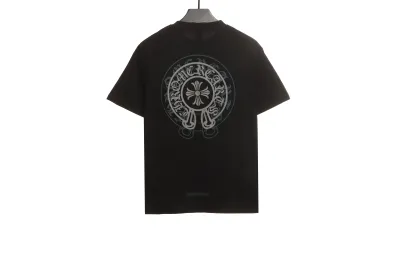 Chrome Hearts back silicone ghosting T-Shirts black 02