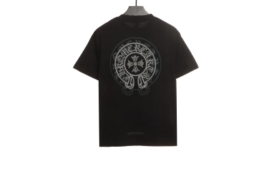 Chrome Hearts back silicone ghosting T-Shirts black 02