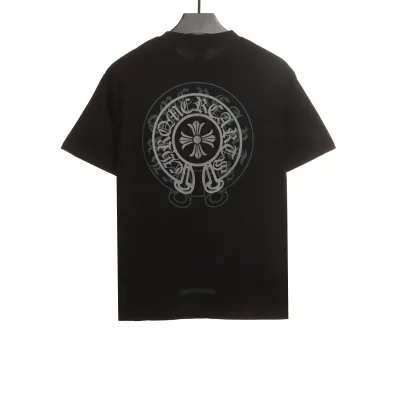 Chrome Hearts back silicone ghosting T-Shirts black 02